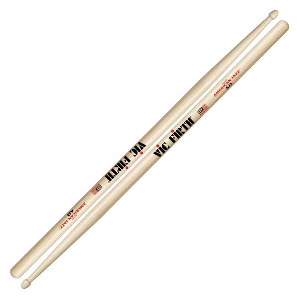Vic Firth American Jazz AJ3 Drum Sticks (AJ3) DRUM STICKS Vic Firth 