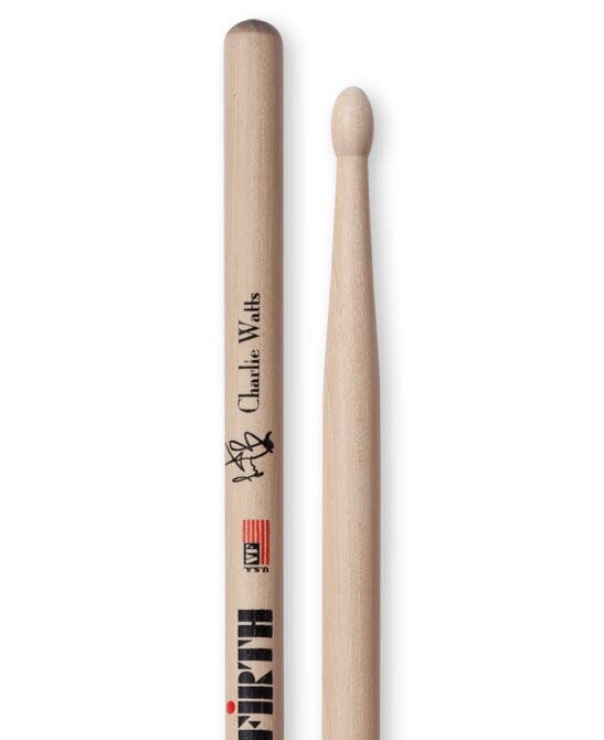 Vic Firth Signature Series Drum Sticks, Charlie Watts (SCW) NOS DRUM STICKS Vic Firth 