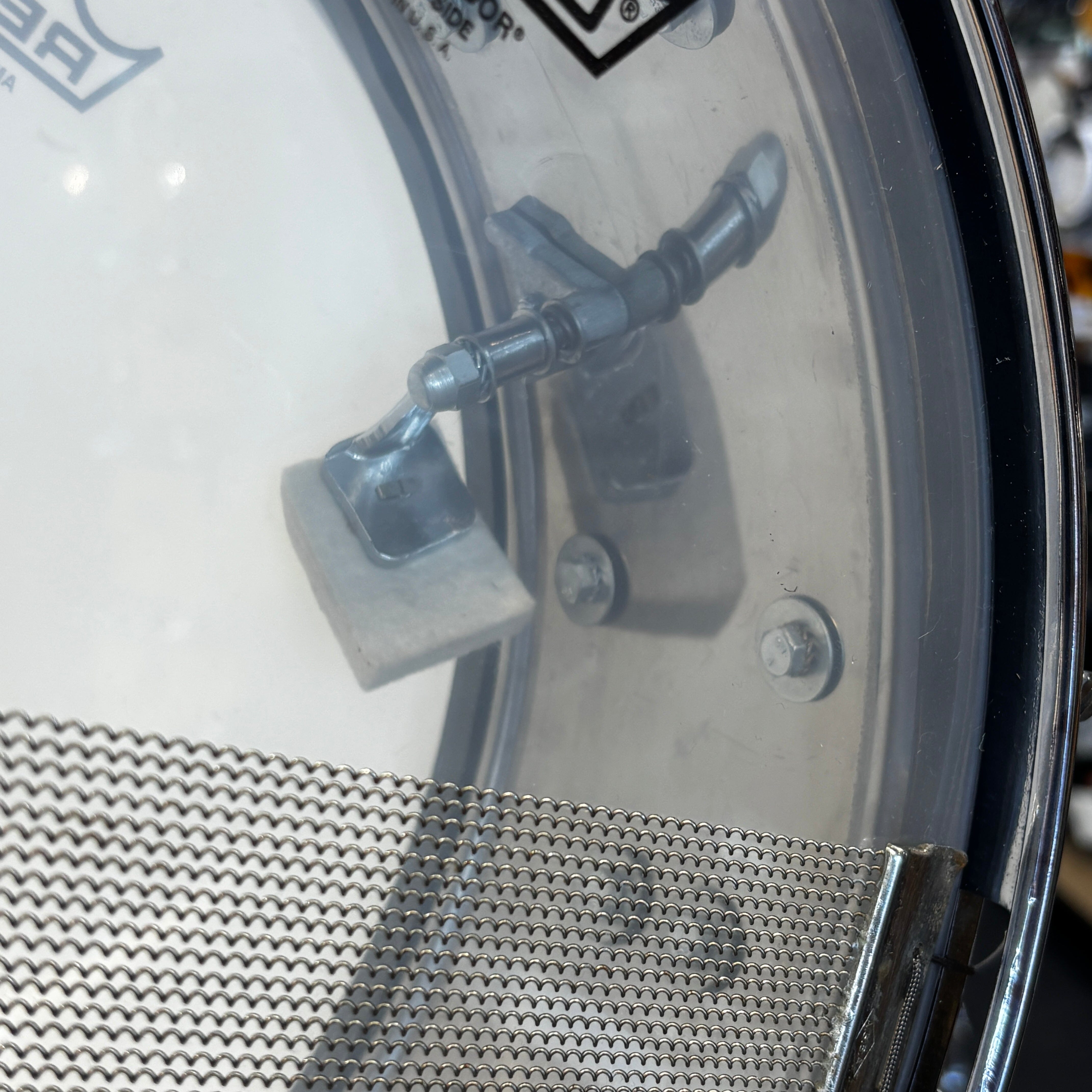 Vintage 1970s ASBA 5.5 × 14 Stainless Steel Snare Drum CONSIGNMENT DRUM KIT ASBA 