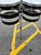 Vintage 1970's Ludwig Vistalite Pattern A Concert Toms – 13/14/15/16 with Stands CONSIGNMENT DRUM KIT LUDWIG 