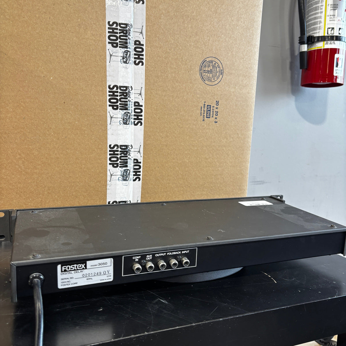 Vintage Fostex 3050 Digital Delay – 1980s Rackmount Effects Processor CONSIGNMENT OTHER FOSTEX 