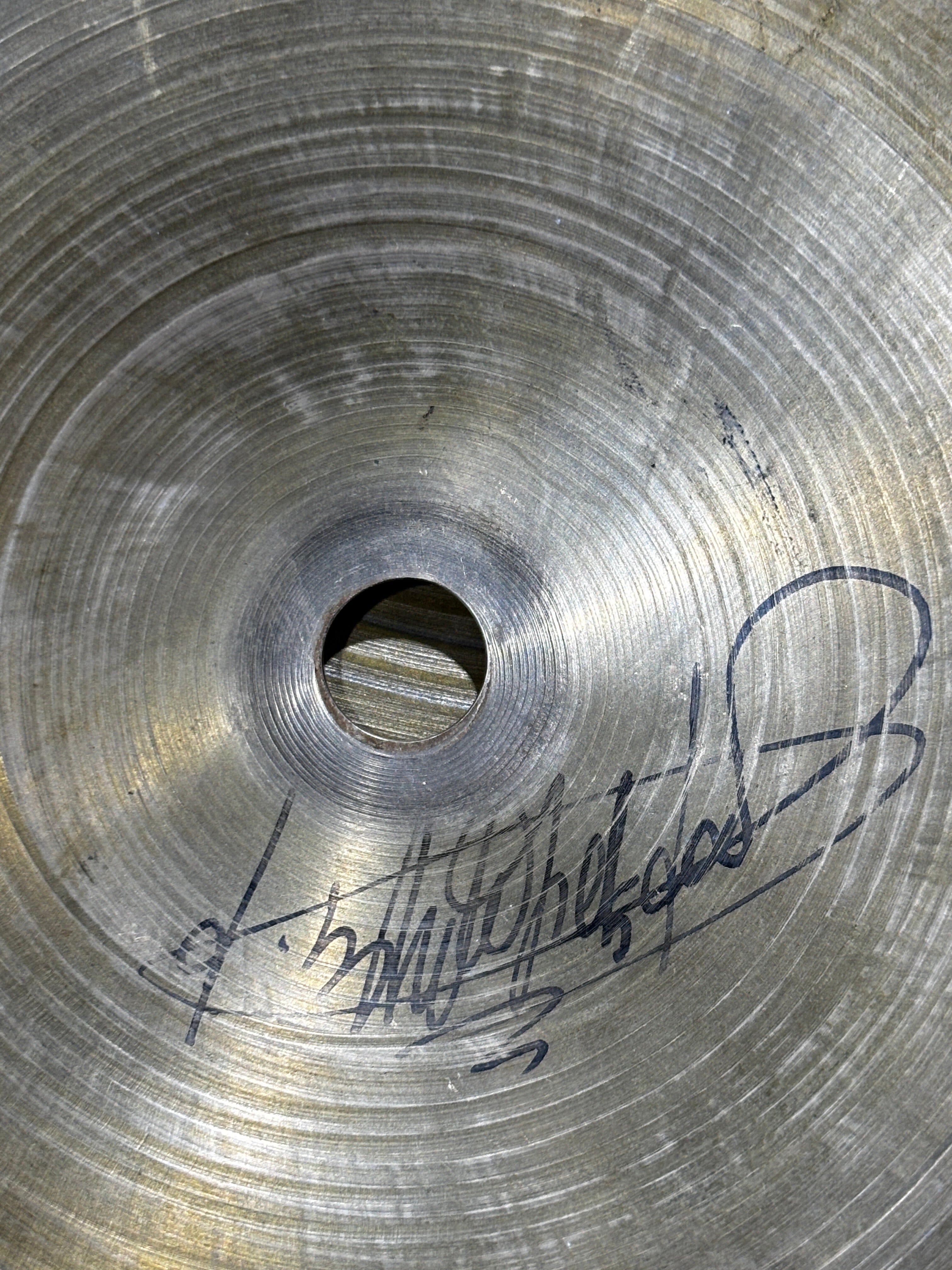 Vintage K. Zildjian Istanbul 14" Hi-Hats Old Stamp IVb, circa 1959 761/831gr CONSIGNMENT CYMBALS K Zildjian 