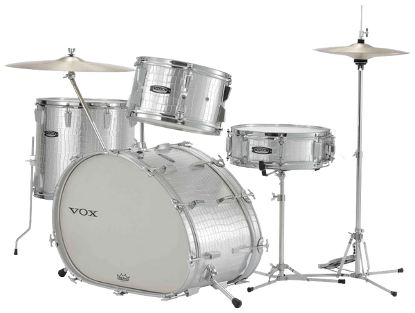 VOX Telstar 2020 Re-Issue in Silver Croco NOS CONSIGNMENT DRUM KIT vox 