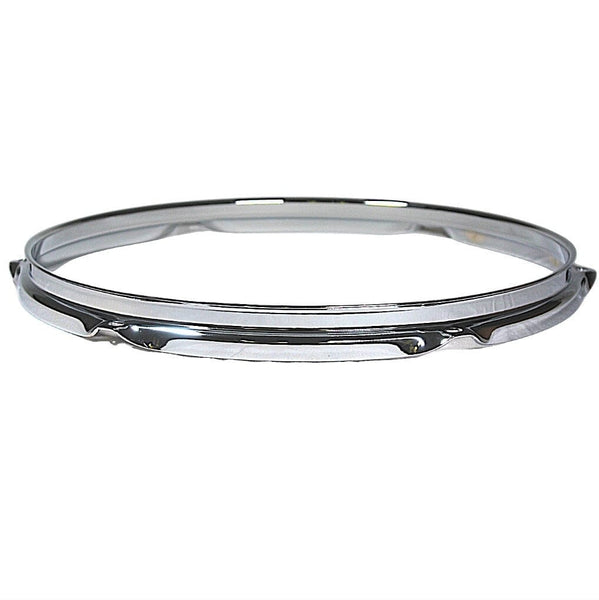 WorldMax 12" 6 Hole 2.3mm Drum Hoop, Chrome (S-2312-6) CUSTOM DRUM PARTS worldmax 