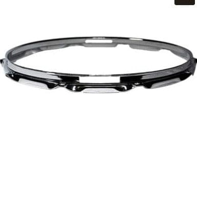 WorldMax 14″ 10 Hole 2.3mm Hoop Snare Side, Chrome (S-2314S-10) snare drum hoop worldmax 