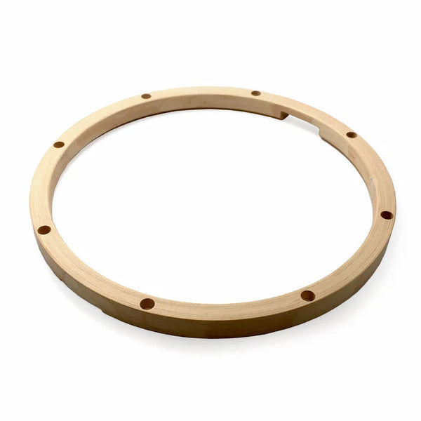 WorldMax 14" 10 Hole Yamaha Style Wood Hoop, Snare Side, Maple (MHT-1410S) CUSTOM DRUM PARTS worldmax 