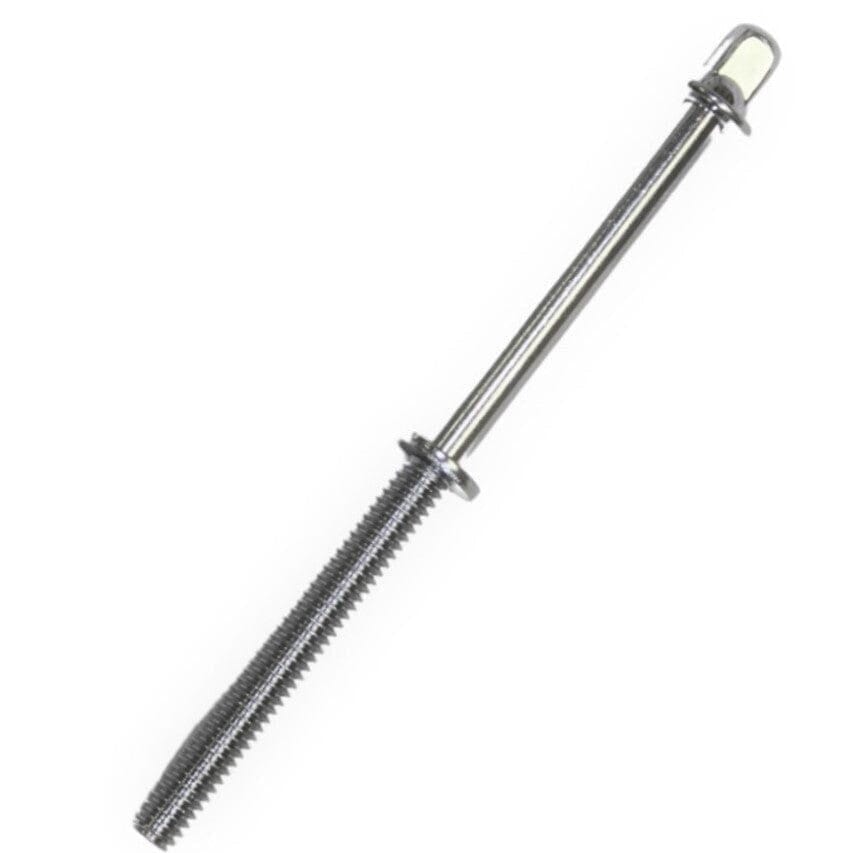 WorldMax 3 1/2" (90mm) Tension Rod, Chrome w/ Washer (T-090W) CUSTOM DRUM PARTS worldmax 