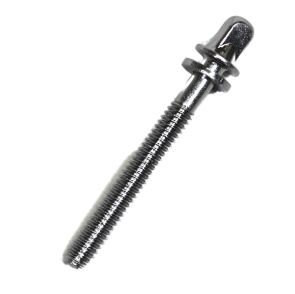 WorldMax 52mm 2" Chrome Tension Rod w/washer (T-052W) CUSTOM DRUM PARTS worldmax 