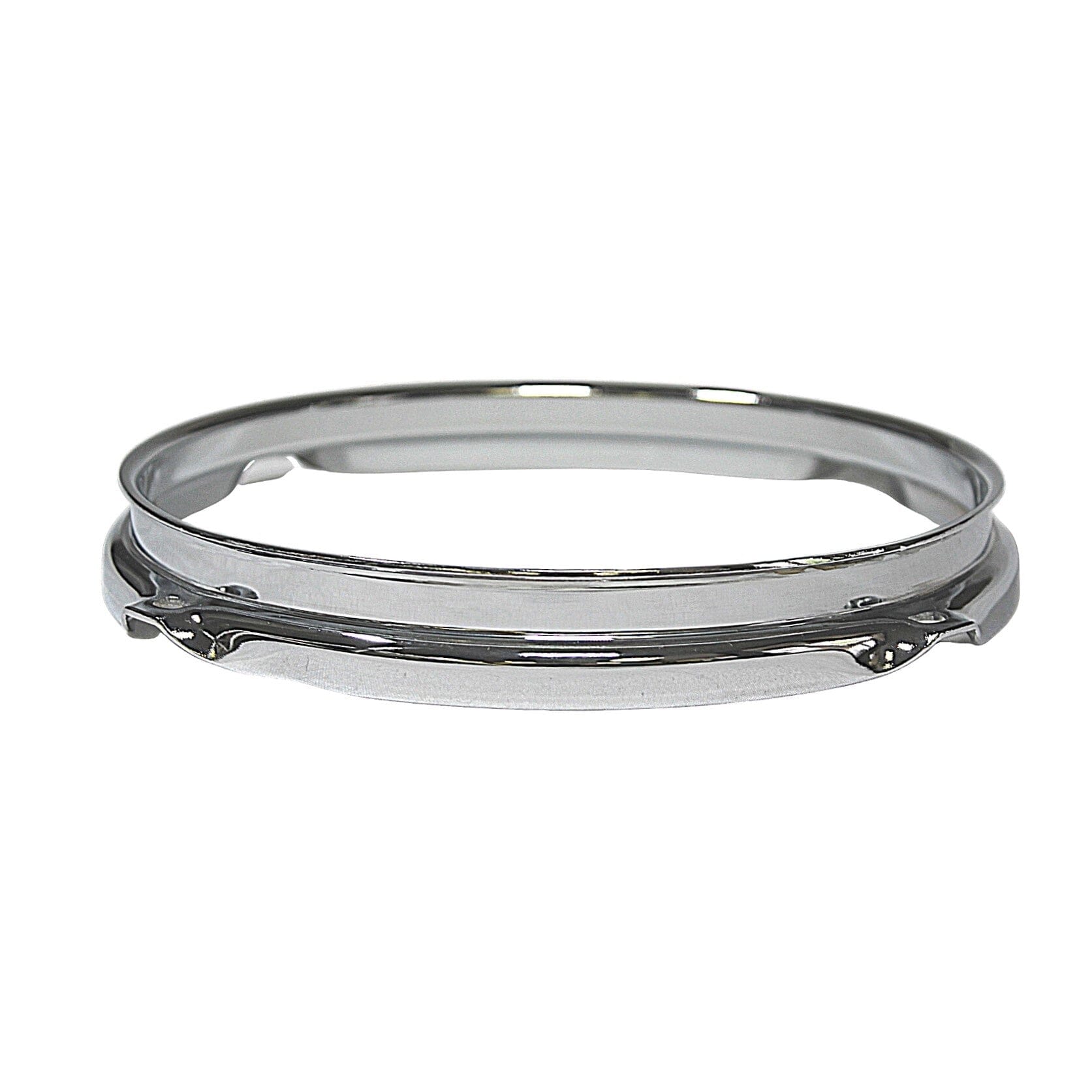 WorldMax 8" 4 hole 1.6mm Drum Hoop, Chrome (S-1608-4) CUSTOM DRUM PARTS worldmax 