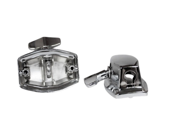WorldMax Floor Tom Leg Bracket, Chrome (FL-33B) CUSTOM DRUM PARTS worldmax 