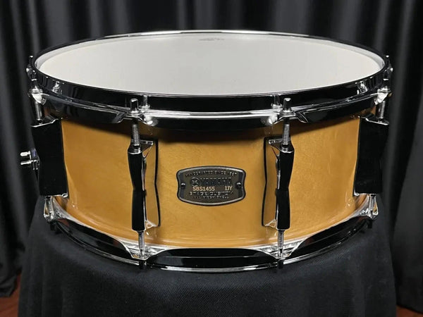 Yamaha 14x5.5 Stage Custom Birch Snare Drum, Natural Wood (SBS1455NW) NEW SNARE DRUMS Yamaha 