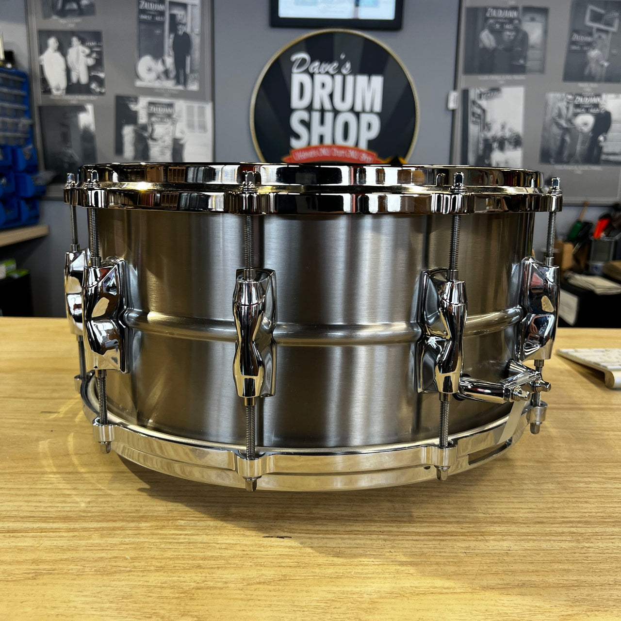 Yamaha Recording Custom Snare Stainless Steel 14 x 7 – Dave's Drum