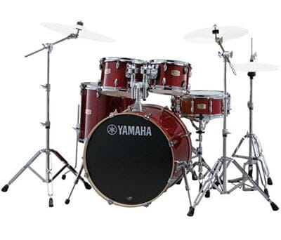 Yamaha Stage Custom Birch 5-Piece Drum Set, Cranberry Red (SBX0F56 CR) NEW DRUM KIT Yamaha 