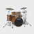 Yamaha Stage Custom Birch 5 piece Drum Shell Pack w/ Hardware, Honey Amber (SBP0F5HA) NEW DRUM KIT Yamaha 