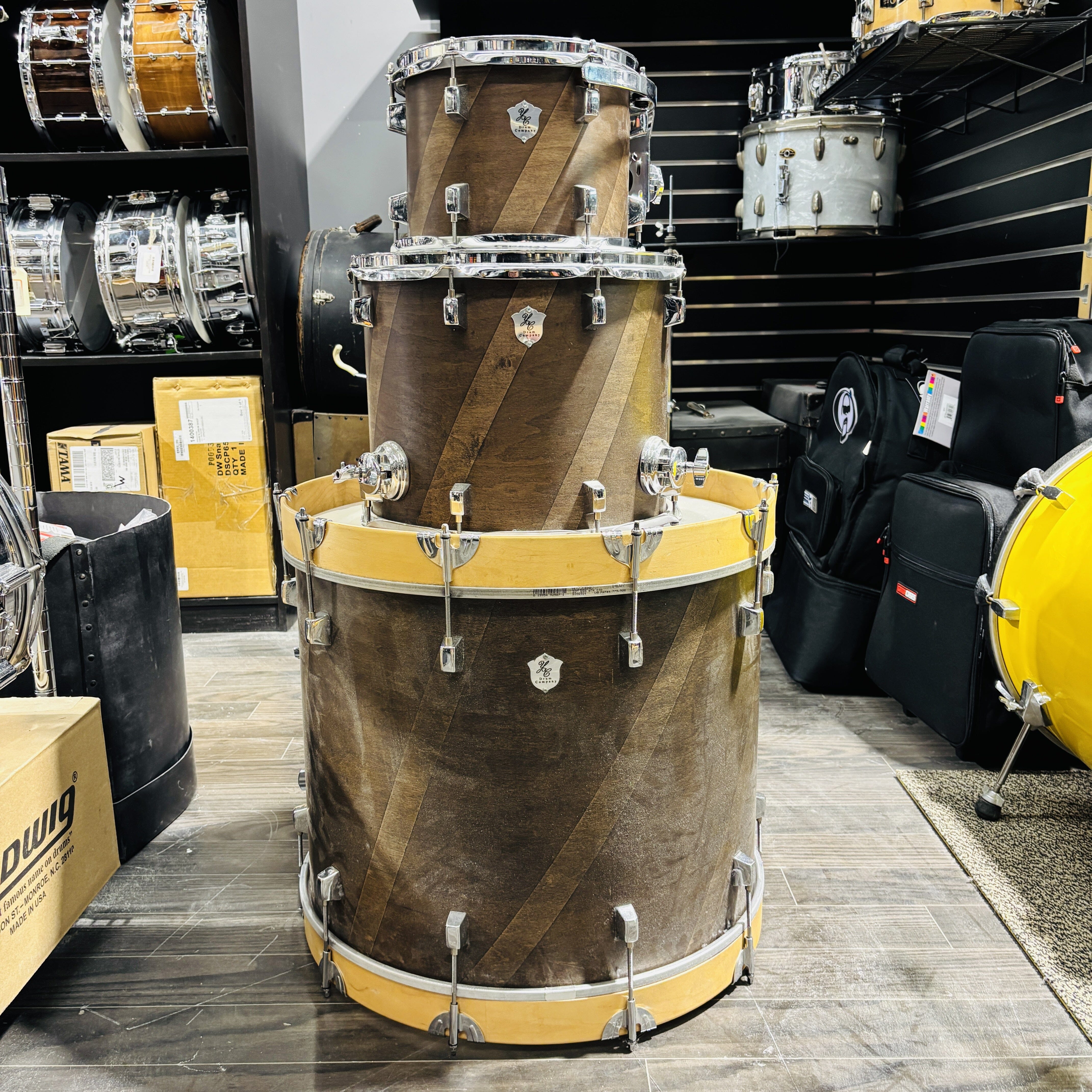 YC Custom Drum Kit 3pc 10/14/22 USED DRUM KIT YC 