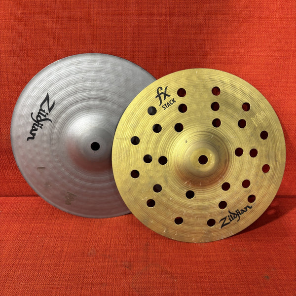 Zildjian 10" FX Stack USED USED ZILDJIAN CYMBALS Zildjian 