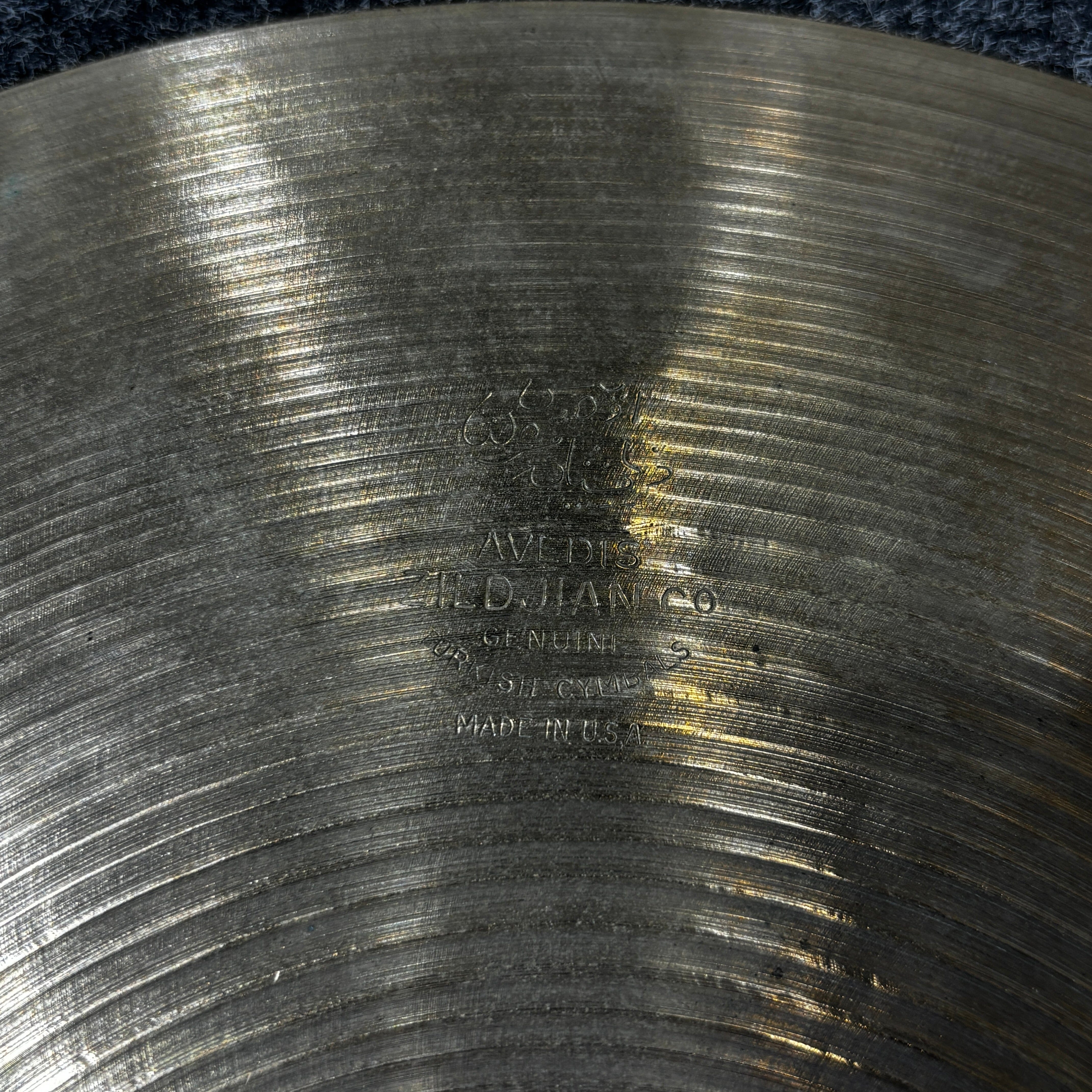 Zildjian 12" "Heavy Band" Hi Hats 1960s USED ZILDJIAN CYMBALS Zildjian 