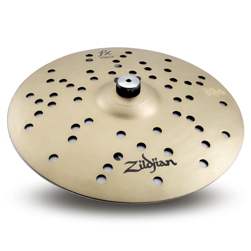 Zildjian 14" FX Stack Pair w/ Mount (FXS14) NEW ZILDJIAN CYMBALS Zildjian 