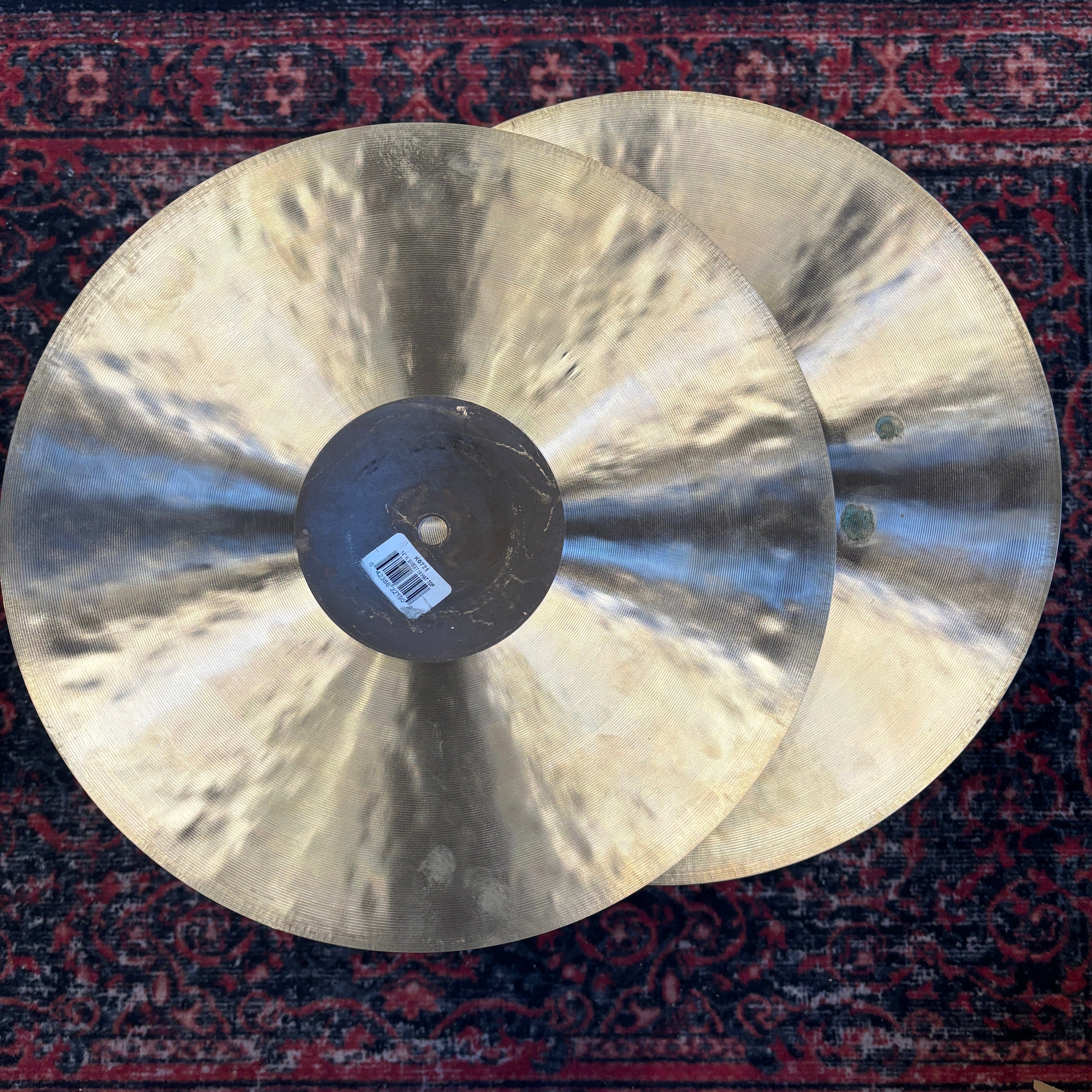 Zildjian 14" Sweet Hats (K0720) DEMO NEW ZILDJIAN CYMBALS Zildjian 