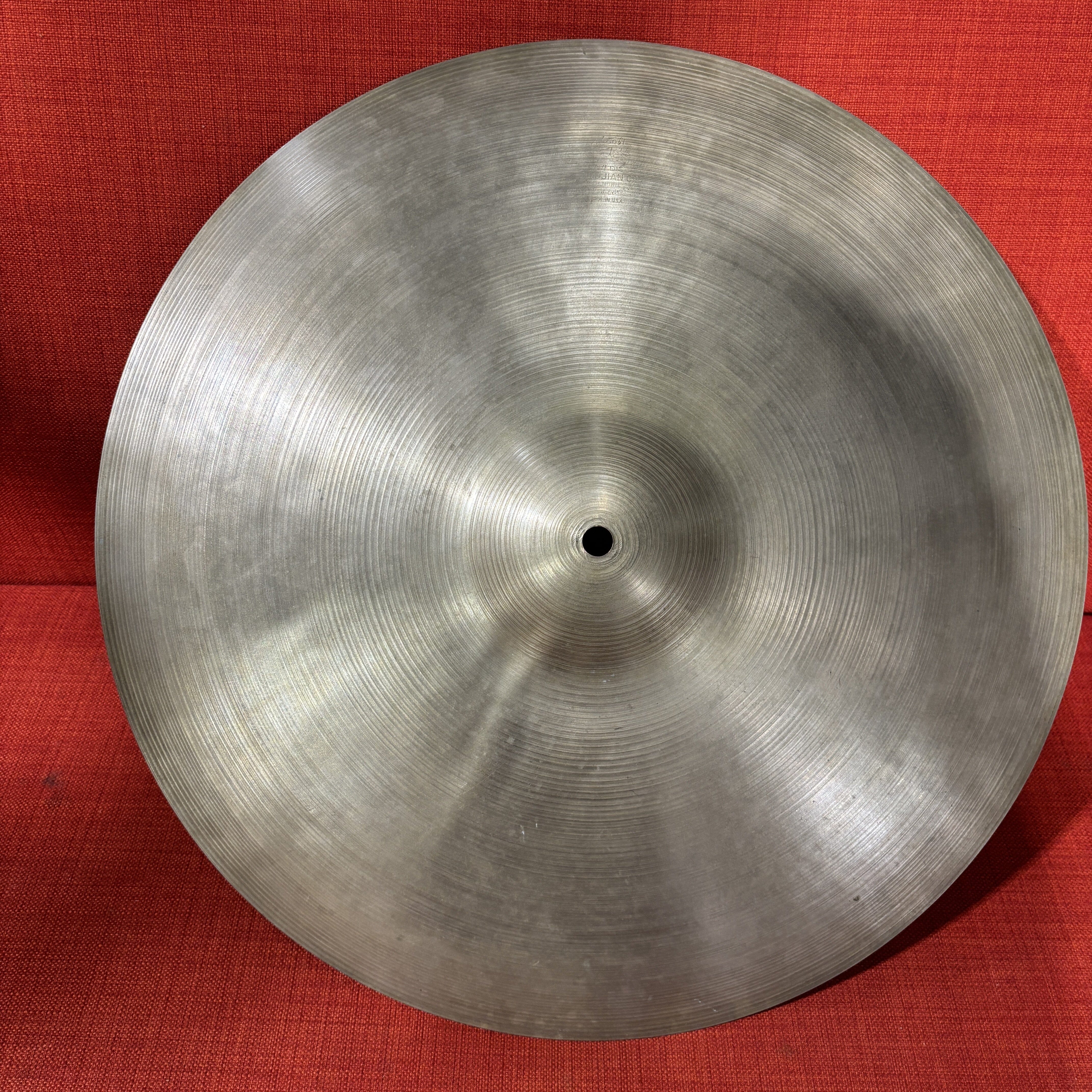 Zildjian 18" crash / ride Vintage Early 1960s CONSIGNMENT CYMBALS Zildjian 