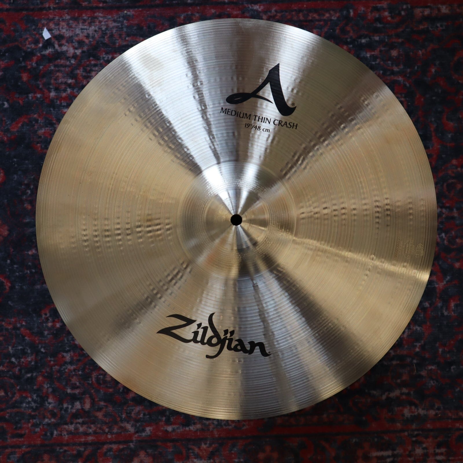 Zildjian 19" A Zildjian Medium Thin Crash (A0233) DEMO NEW ZILDJIAN CYMBALS Zildjian 