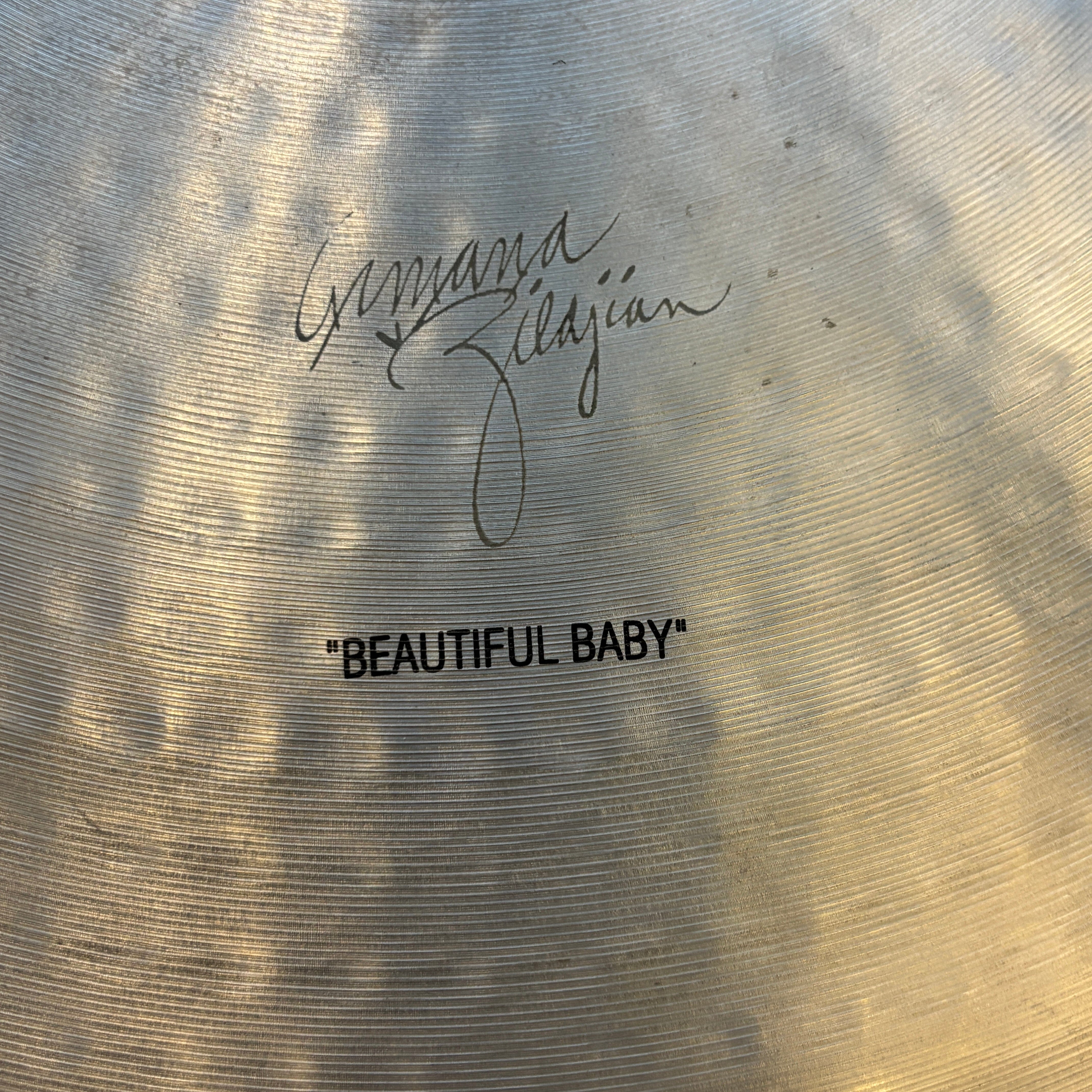 Zildjian 19" Armand Beautiful Baby Ride USED ZILDJIAN CYMBALS Zildjian 