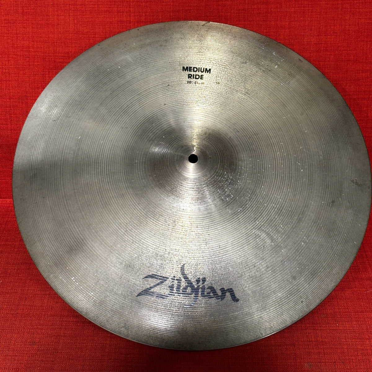 Zildjian 20" A Medium Ride 1980s Made in USA USED ZILDJIAN CYMBALS Zildjian 