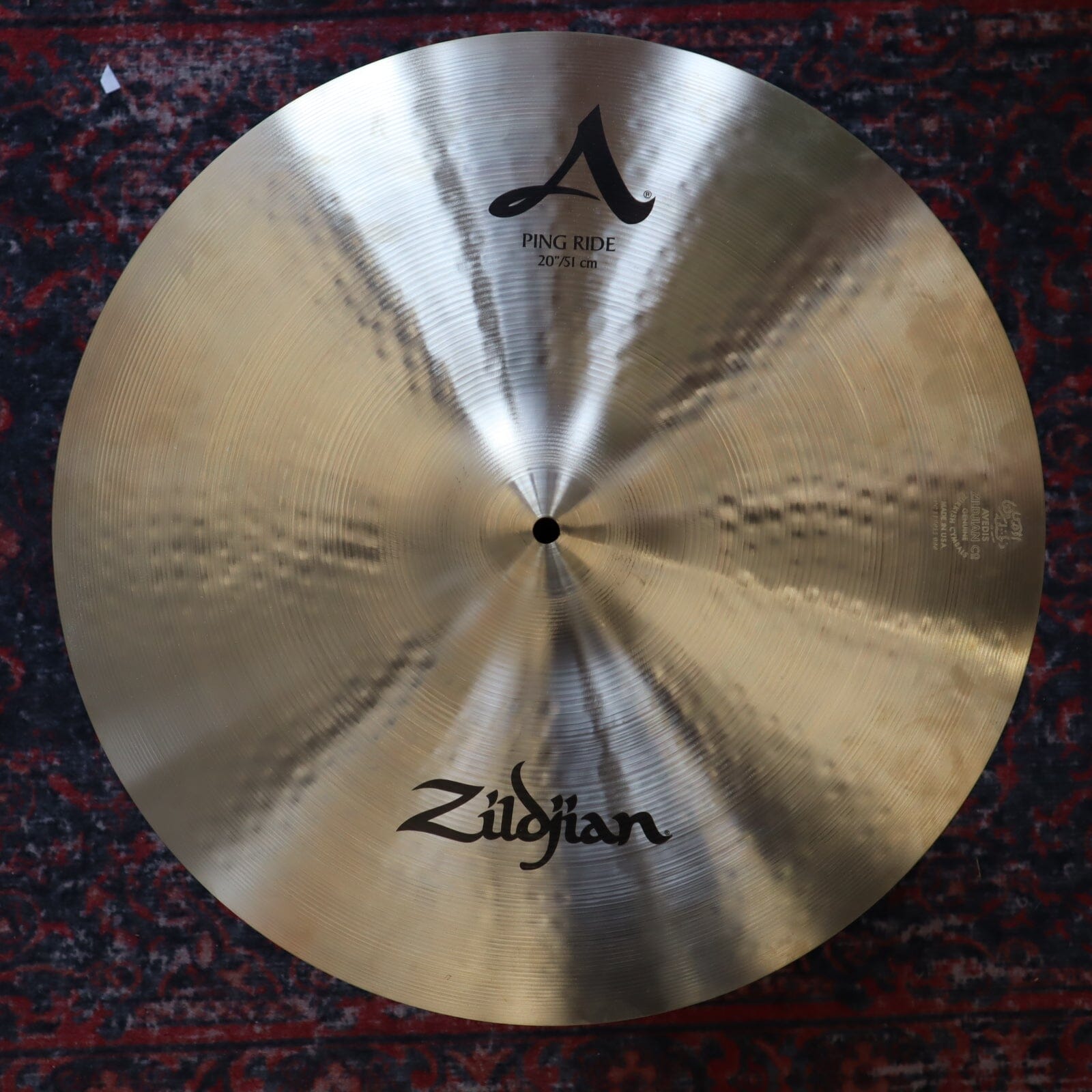 Zildjian 20" A Ping Ride (DEMO) NEW ZILDJIAN CYMBALS Zildjian 