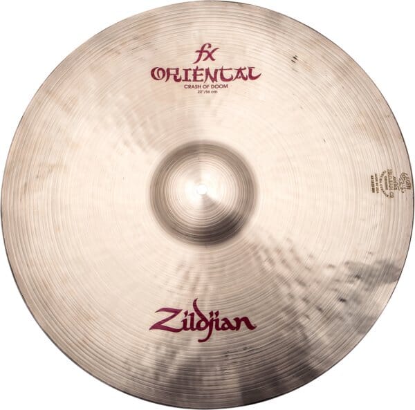 Zildjian 22" FX Crash of Doom (A0623) NEW ZILDJIAN CYMBALS Zildjian 