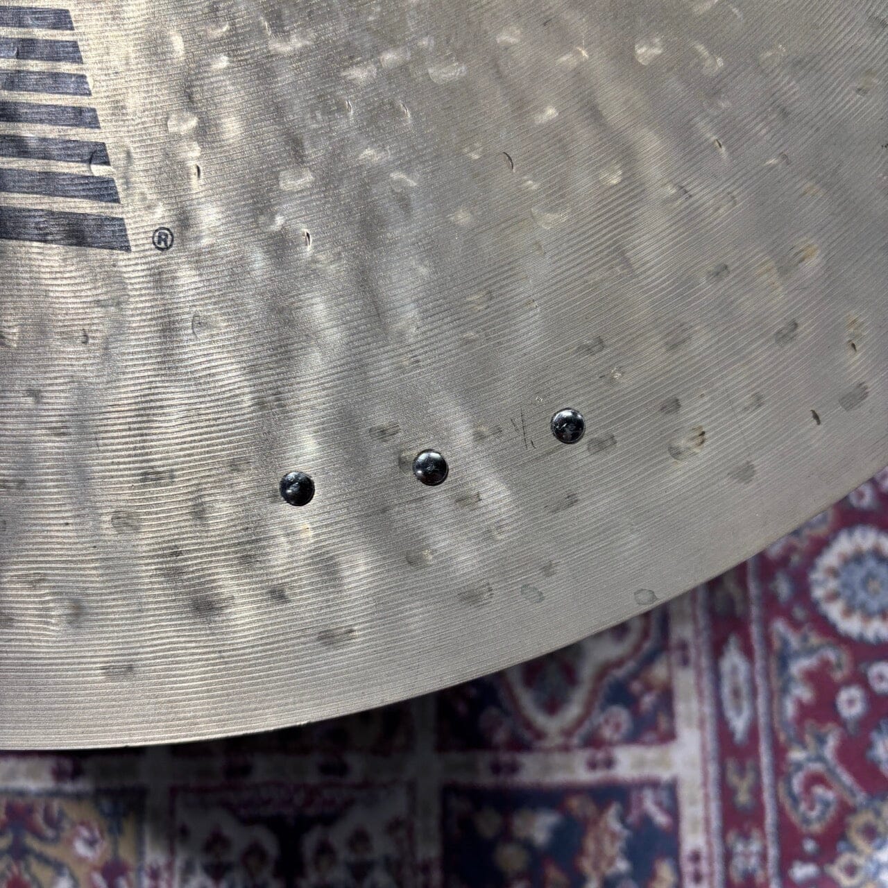 Zildjian 22" K Custom Dark Ride 3 rivets (USED) CONSIGNMENT CYMBALS Zildjian 