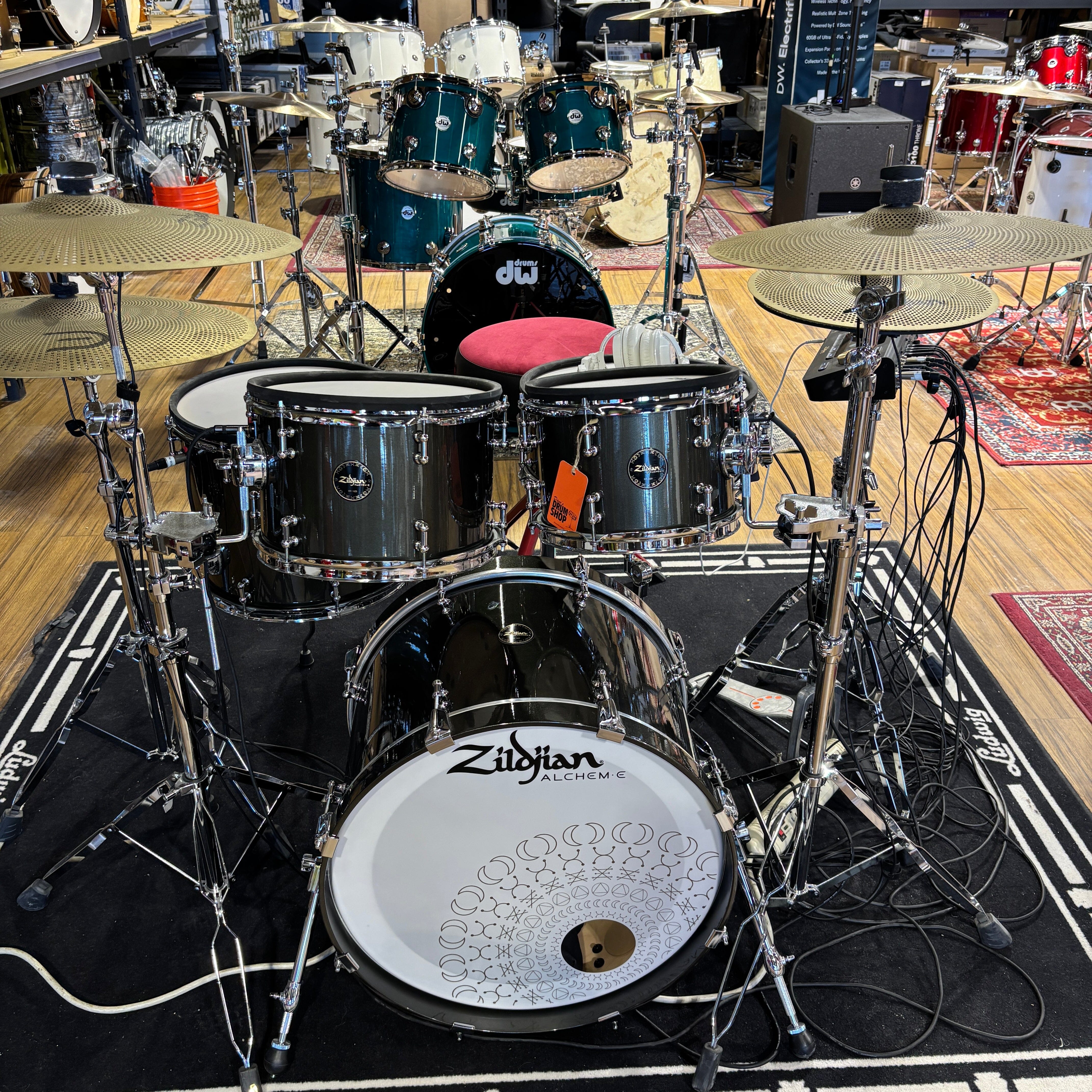 Zildjian ALCHEM-E Gold EX Electronic Drum Kit (ZAGEX) FINAL CLEARANCE New Electronics Zildjian 