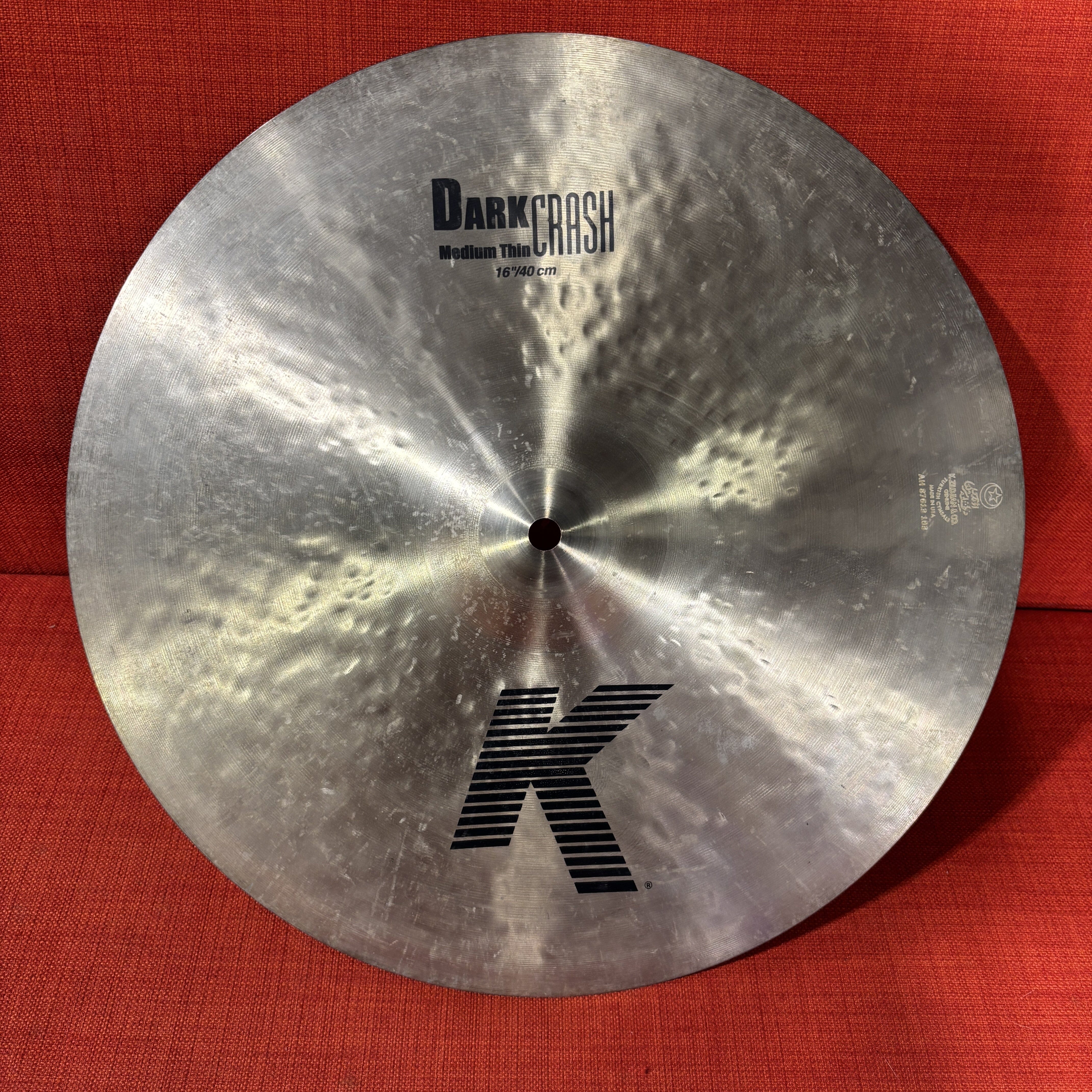 Zildjian K 16" Dark Crash Medium Thin USED USED ZILDJIAN CYMBALS Zildjian 