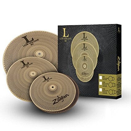 Zildjian L80 Low Volume 13/14/18 Cymbal Set (LV348) NEW ZILDJIAN CYMBALS Zildjian 