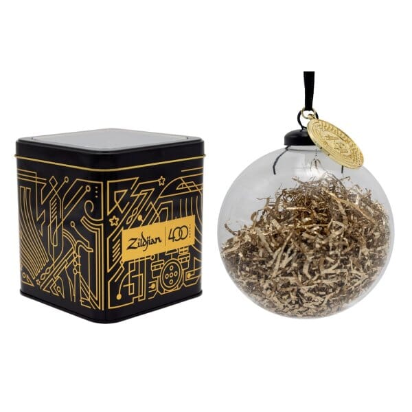 Zildjian Limited Edition 400th Anniversary Glass Ornament (ZMOR0012-LE) PROMO ITEMS Zildjian 