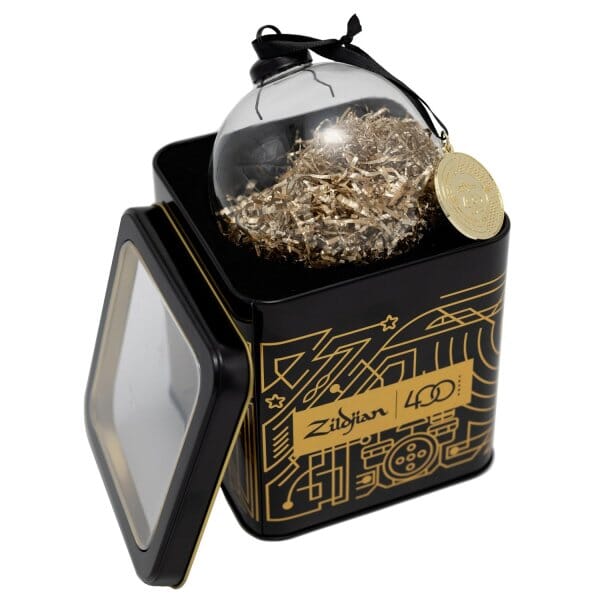 Zildjian Limited Edition 400th Anniversary Glass Ornament (ZMOR0012-LE) PROMO ITEMS Zildjian 