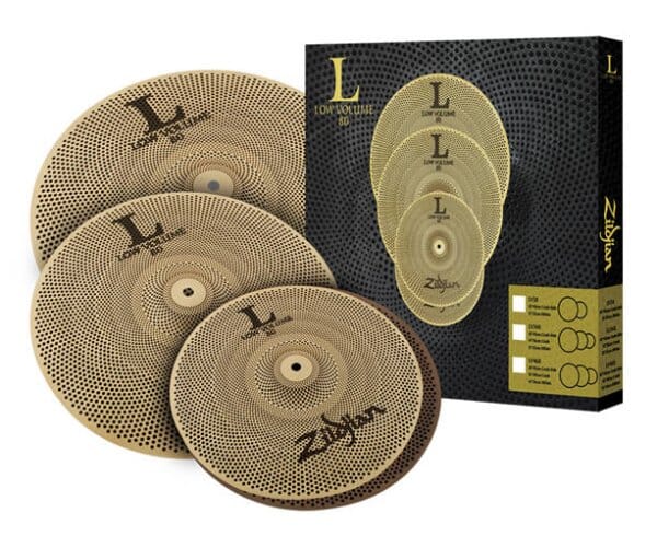Zildjian Low Volume Cymbal Pack (LV468) NEW ZILDJIAN CYMBALS Zildjian 