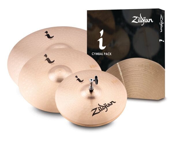 Zildjian Standard Gig Pack: 14" HiHat, 16" Crash, 20" Ride (ILHSTD) NEW ZILDJIAN CYMBALS Zildjian 