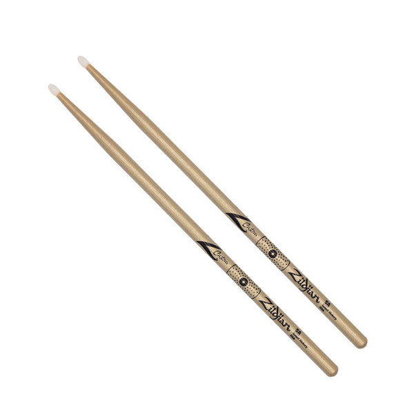 Zildjian Z Custom LE Drumstick Collection 5A Gold Chroma, Nylon Tip (A5ACGN-ZC) DRUM STICKS Zildjian 