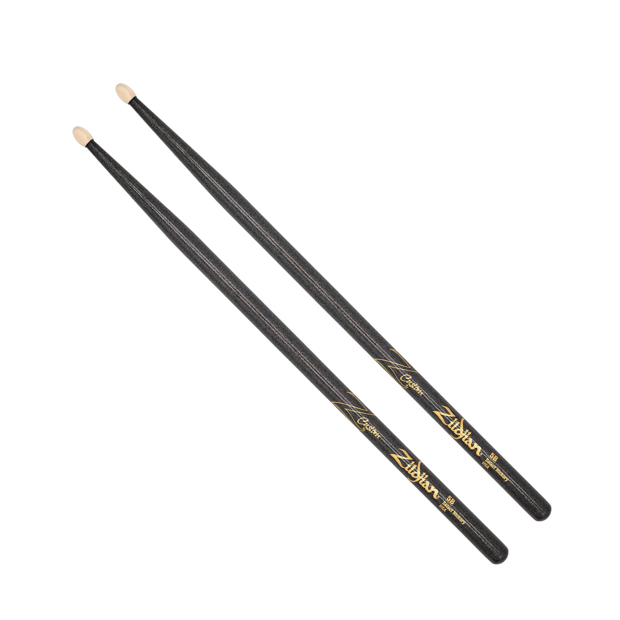 Zildjian Z Custom LE Drumstick Collection 5B Black Chroma, Wood Tip (Z5BCB-ZC) DRUM STICKS Zildjian 