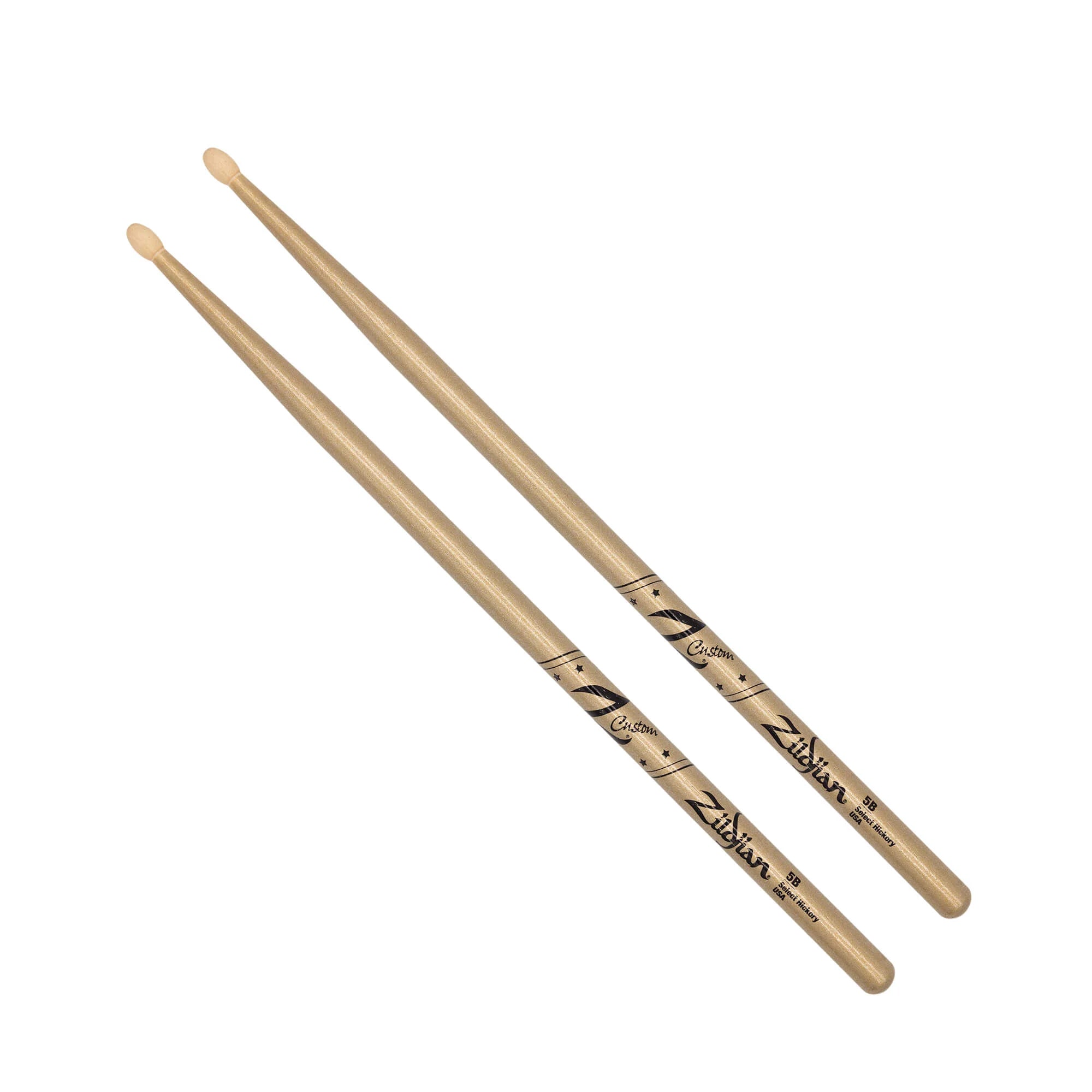 Zildjian Z Custom LE Drumstick Collection 5B Gold Chroma, Wood Tip (Z5BCG-ZC) DRUM STICKS Zildjian 