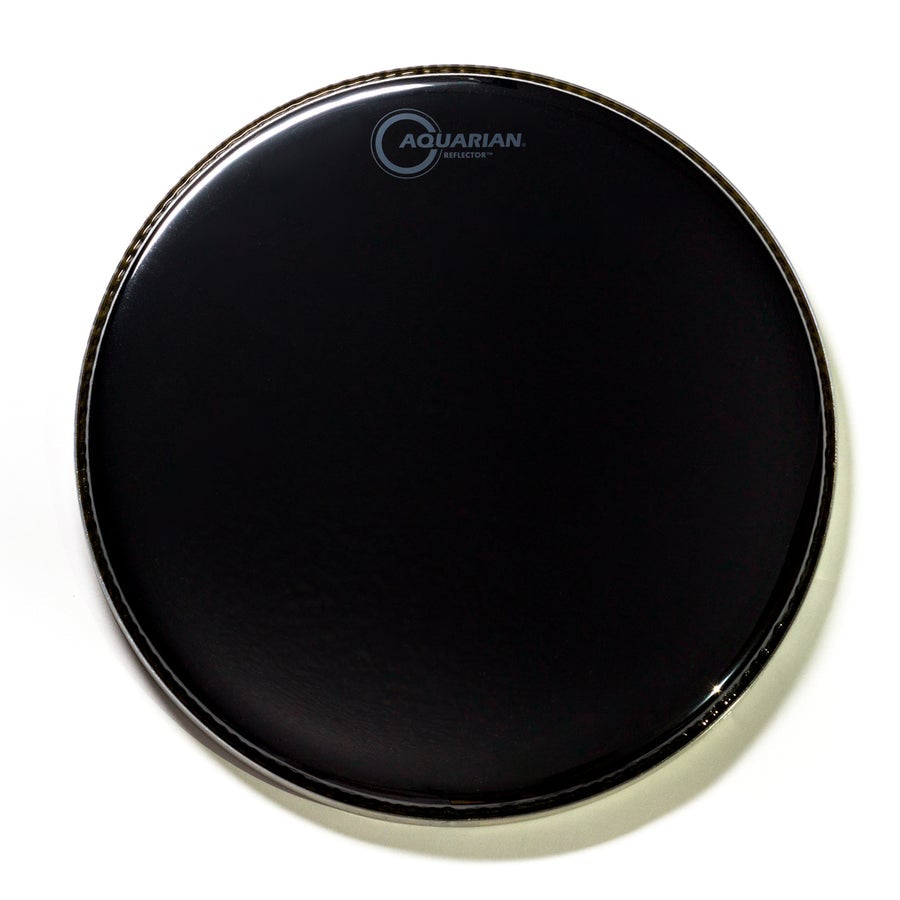 Aquarian 18" Reflector Black Mirror Drum Head (REF18) Drum Heads Aquarian 