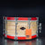 CRAVIOTTO CUSTOM SHOP - 6.5x14 Snare Drum - ASH w/ x2 RED INLAY drum kit Craviotto 