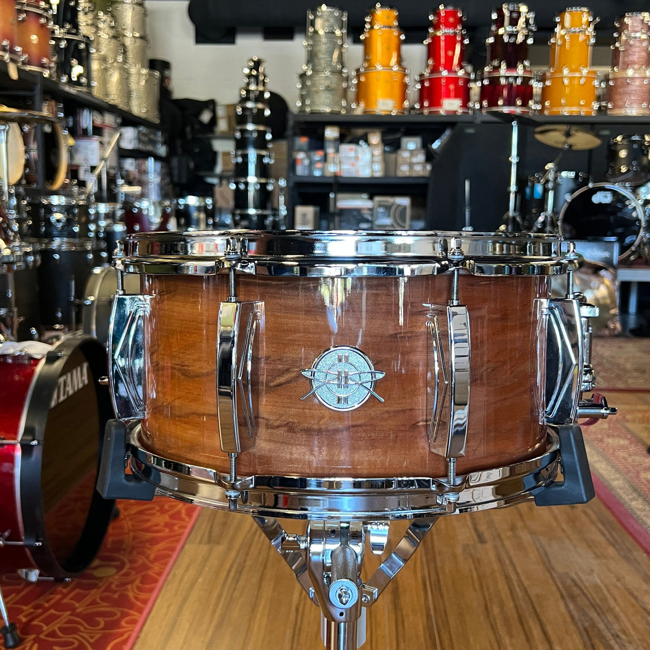 Dunnett Classic Dreamtime Snare Drum, Jarrah 7 x 14 (714DT) drum kit Dunnett 