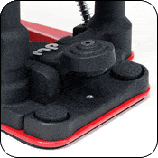 dw 5002 double pedal DW 5000 Series Delta III Accelerator Double Bass Drum Pedal w/ Bag (DWCP5002AD4) from DW