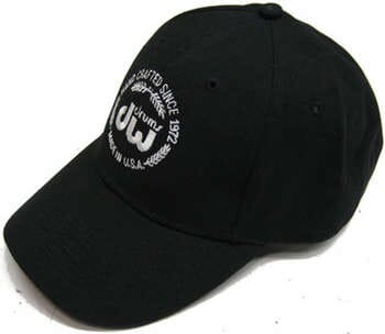 DW Baseball Hat w/ Laurel Logo, Black (PR10HAT01) Hat DW 