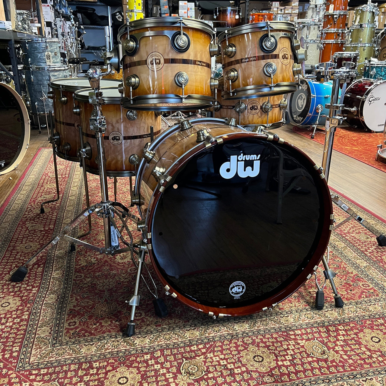 DW Collectors 50th Anniversary Drum Set Limited Edition of 100 drum kit DW 