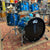 DW Collectors Exotic Blue Anodized Stainless Lacquer 10/12/16/22 drum kit DW 