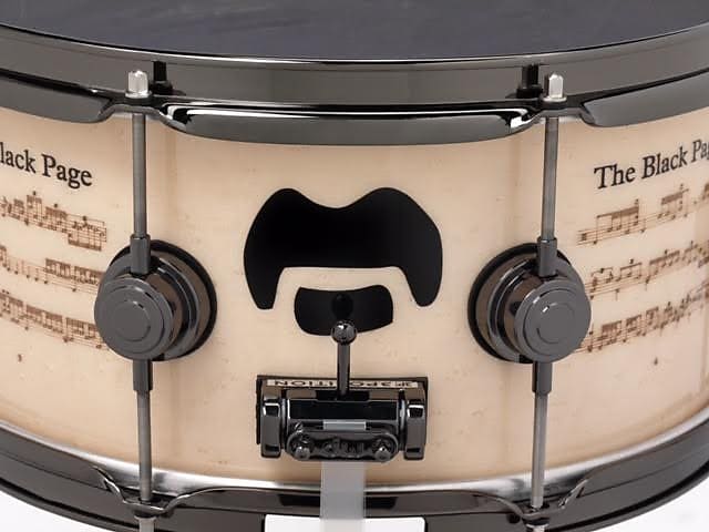 DW Collector's Series Terry Bozzio "The Black Page" Icon Snare Drum (DREX6514SSN-FZ) Snare Drums DW 