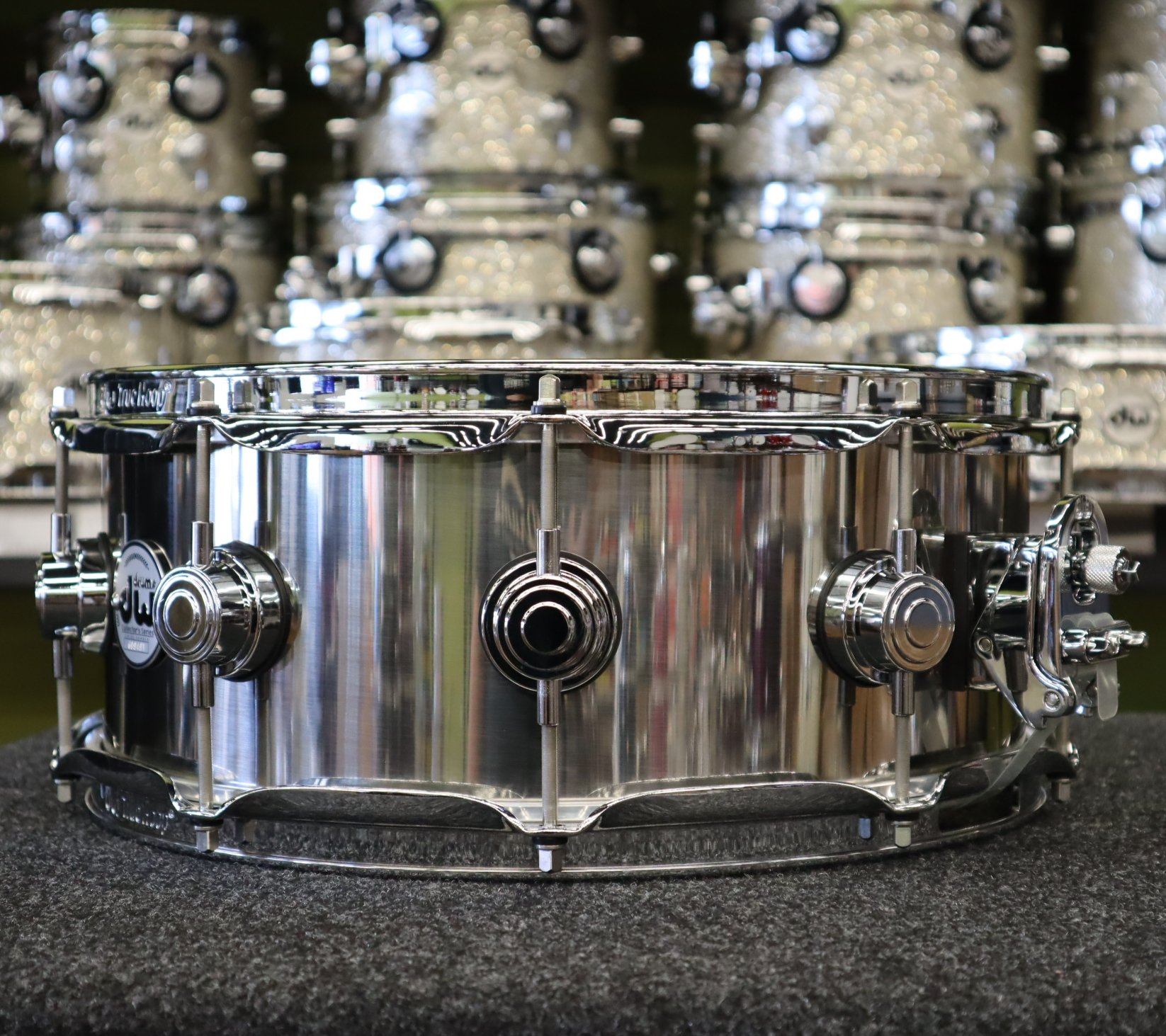 DW Collectors Stainless Steel Snare 5.5 x 14 Snare Drum DW 