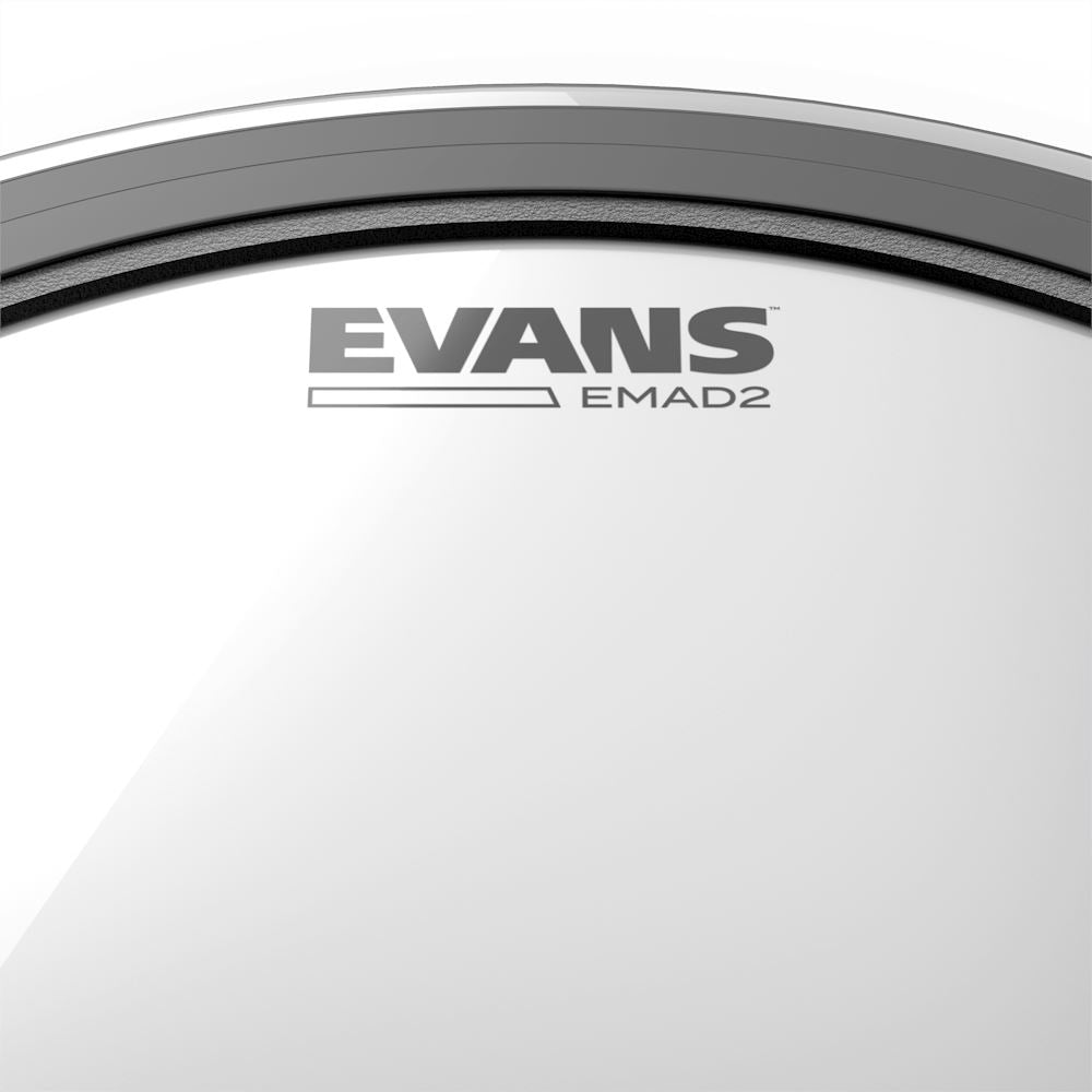 Evans 20" EMAD2 Clear Bass Drum Head (BD20EMAD2) Drum Heads Evans 